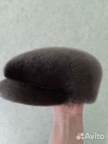 Меховая мужская кепка