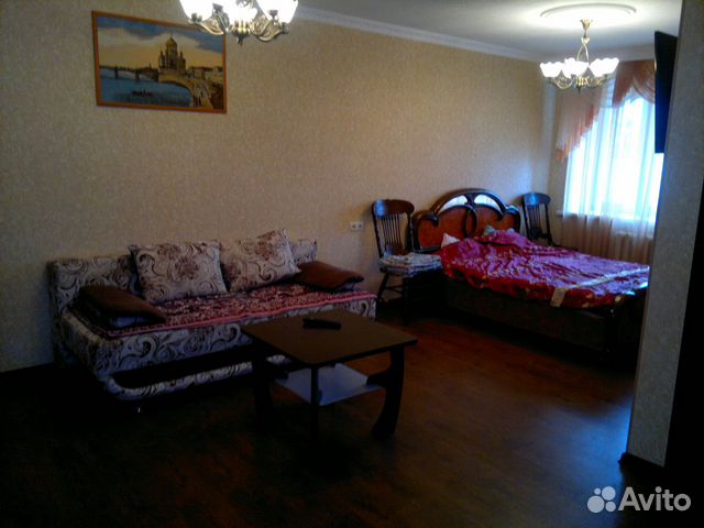 

1-к. квартира, 44 м², 2 кровати