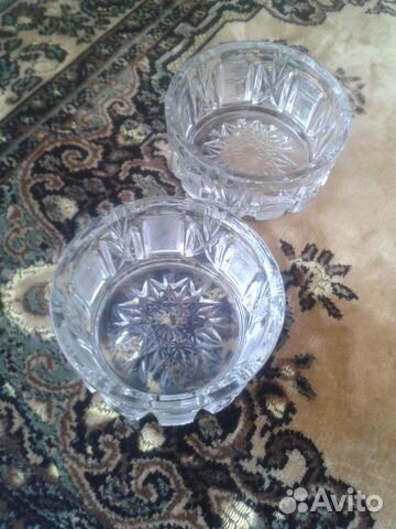 Салатницы. Хрусталь