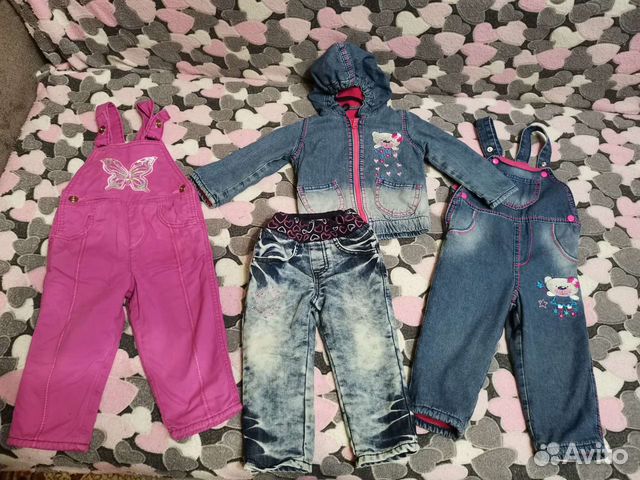 Джинсовая куртка 80-86