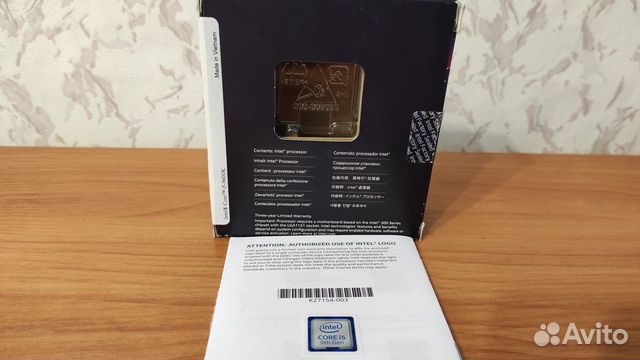 Asus Rog Strix Z370G +Core i 5 9600k BOX