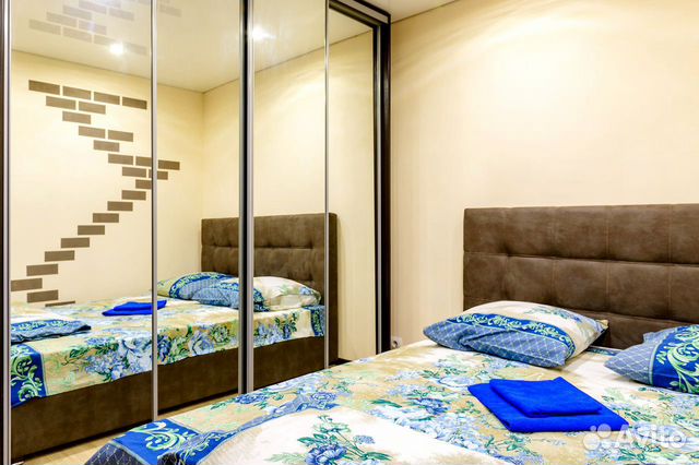 

1-к. квартира, 40 м², 2 кровати