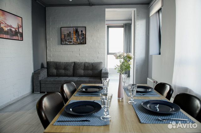 

3-к. квартира в апарт-отеле, 73 м², 3 кровати