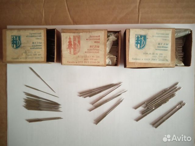 Иглы для швейных машин