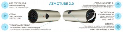 Atmotube 2.0 - портативный монитор воздуха