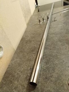 Рейлинг кухонный с креплением. Держатель в ванну