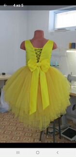 Нарядное платье для девочки 116-122