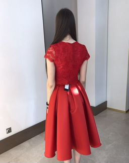 Платье вечернее «золотой песок»