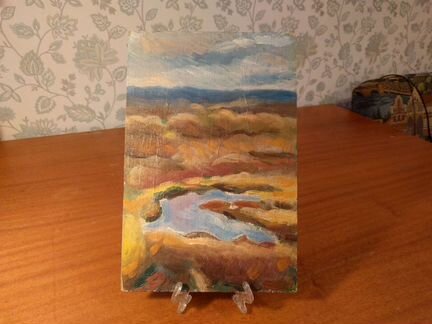 Картины этюды СССР Кондин, Зверев