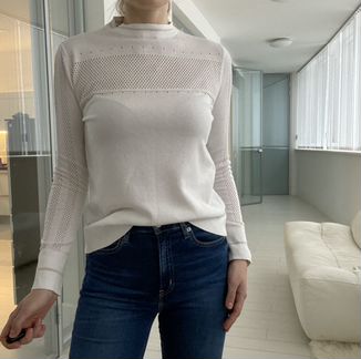 Свитер белый Tommy Hilfiger