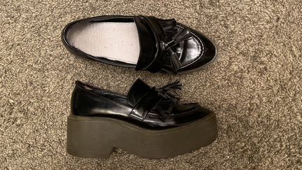 Лоферы. Топсайдеры. Ботинки Zara