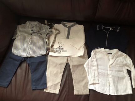 Детские вещи (брюки, рубашки, кофты, вещи пакетом)