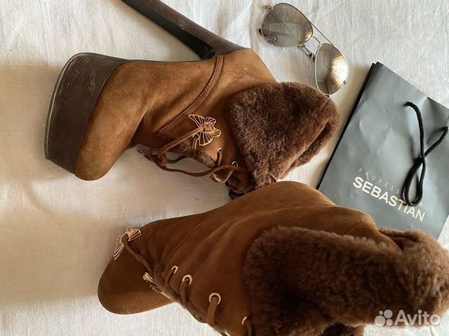 Зимние ботильоны