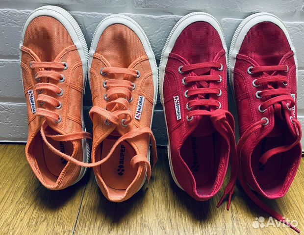 Superga кеды из парусины (36.5-36)