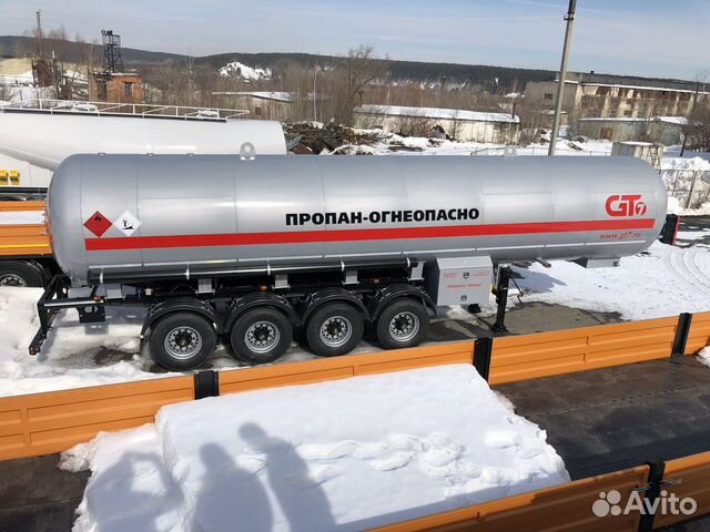 Полуприцеп газовоз GT7 ППЦТ-44, 2023