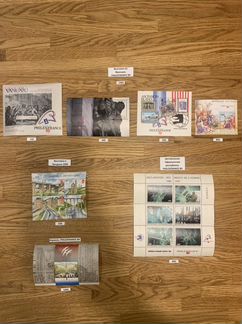 Марки 1989 год Fhilexfrance