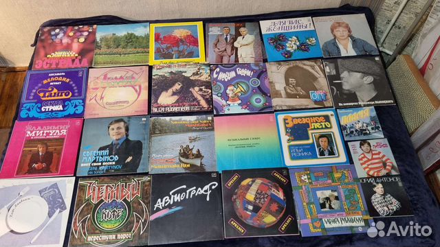 Пластинки советские виниловые LP