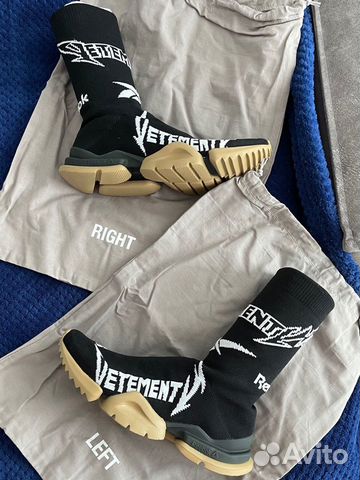 Кроссовки vetements runner socks оригинал