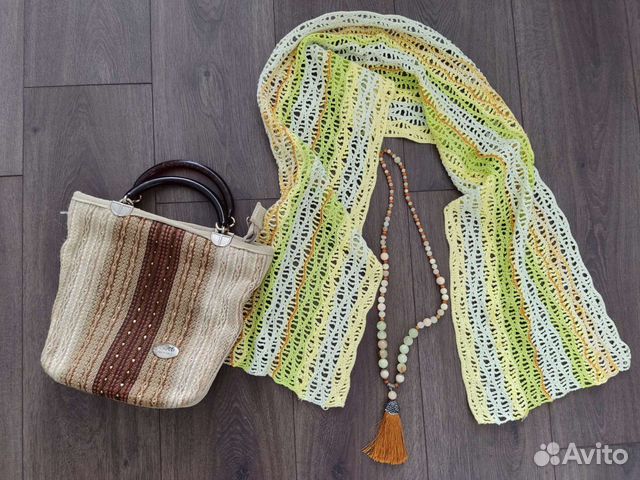 Аксессуары Весна и Лето: сумка,шарф, сотуар