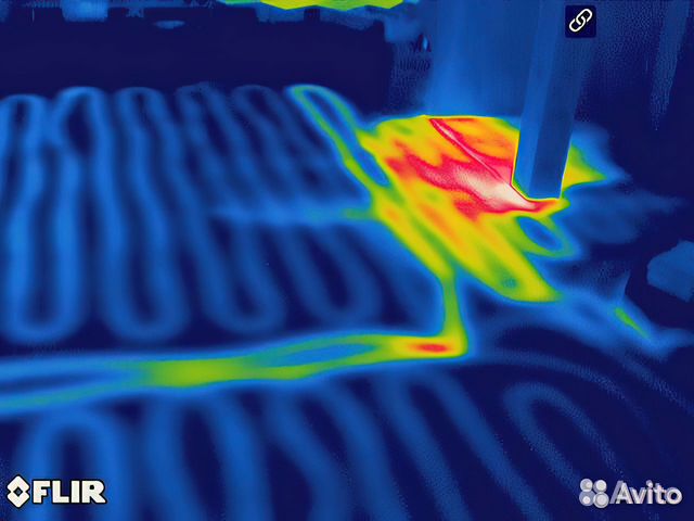 Тепловизор. Поиск протечек воды профессионально