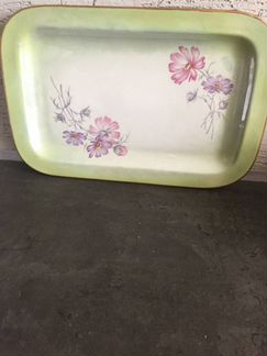 Блюдо производства Дулёво, времён СССР