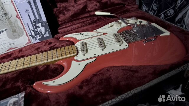 Burns Hank Marvin Guitar Fiesta Red (UK)