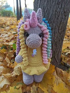 Вязаные игрушки ручной работы