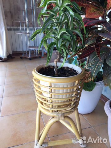 Цветочница из ротанга Индонезия