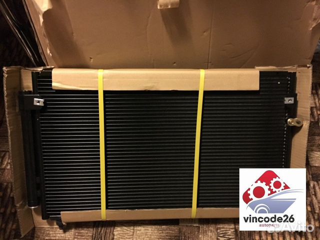 Радиатор кондиционера новый оригинал на все модели
