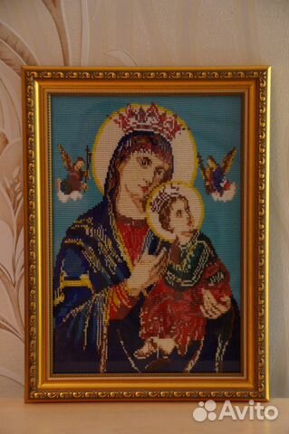 Иконы, картины, портреты из бисера