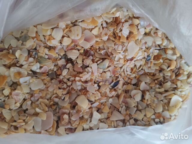 Ракушечный песок, морской, битая ракушка