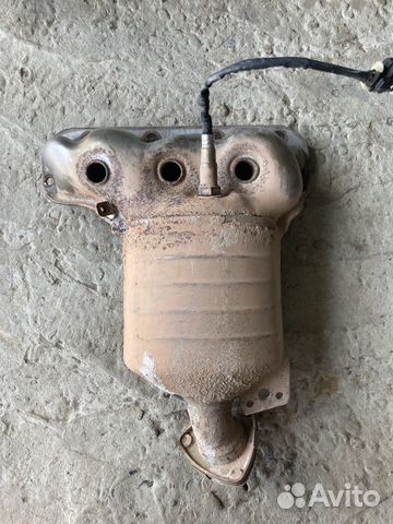 Выпускной коллектор Опель Корса D 1.4л. Z14XEP