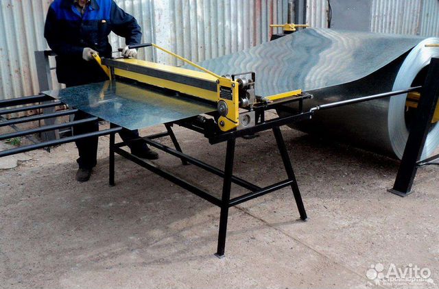 Аренда листогиба и оборудования