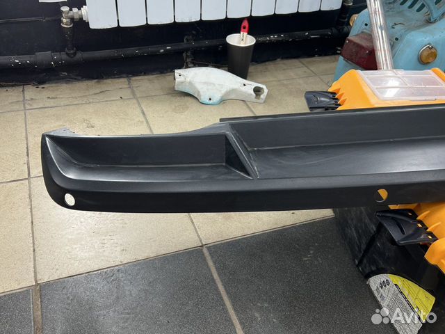 Диффузор на задний бампер Skoda Octavia A7