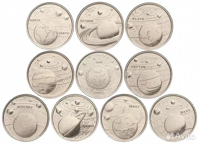 Юбилейные монеты Турции, Планеты, Красная книга