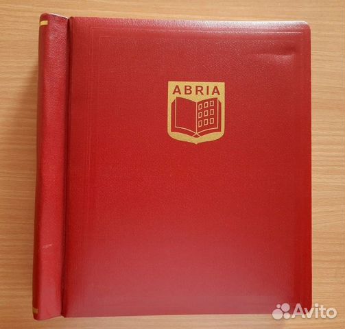 Альбом кляссер для марок abria 50 листов 30х32 см