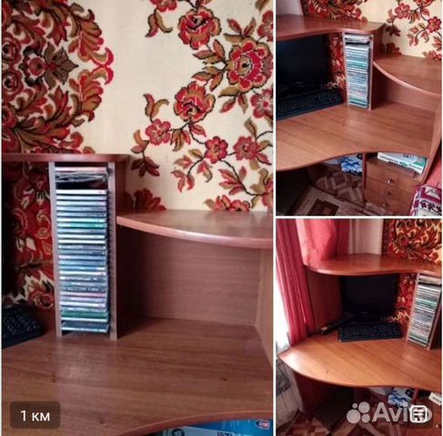 Угловой компьютерный стол бу