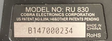 Антирадар cobra RU 830