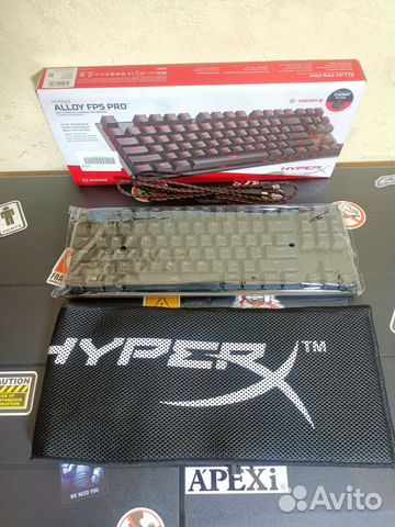 Клавиатура HyperX Alloy FPS PRO Cherry MX Red