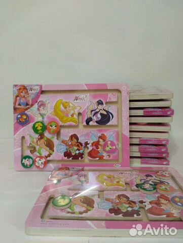 Деревянный лабиринт детский