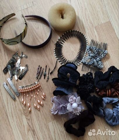 Резинки, заколки, ободки, 