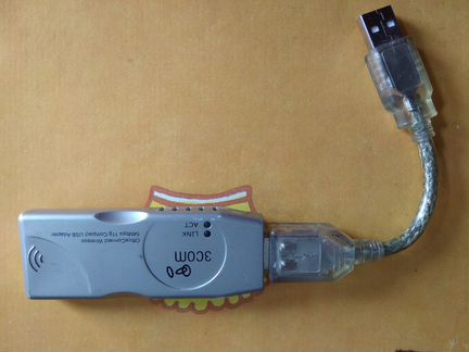 USB WiFi адаптер 3COM 3crusb10075