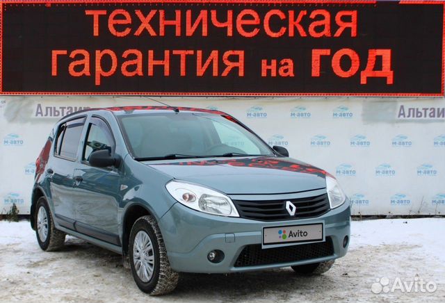 Renault Sandero 1.6 МТ, 2013, 168 000 км