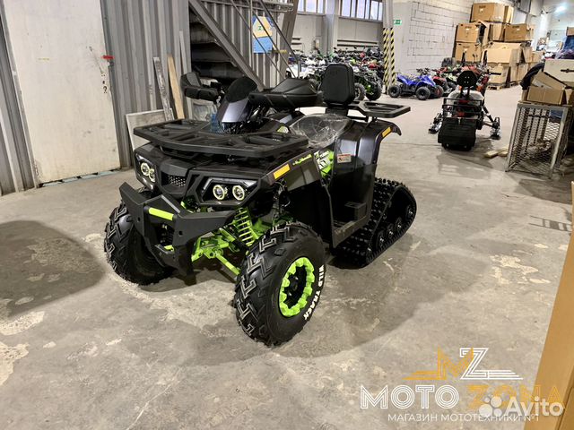 Снегоход-квадроцикл Motoland Wild Track 200 Lux