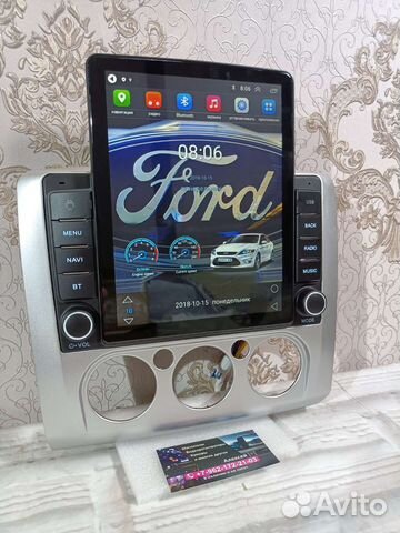 Магнитола Ford focus 2 android Tesla новая