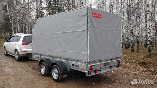 Прицеп легковой двухосный Викинг 3,5*1,8