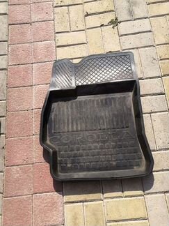 Автомобильные коврики резиновые toyota corolla 150