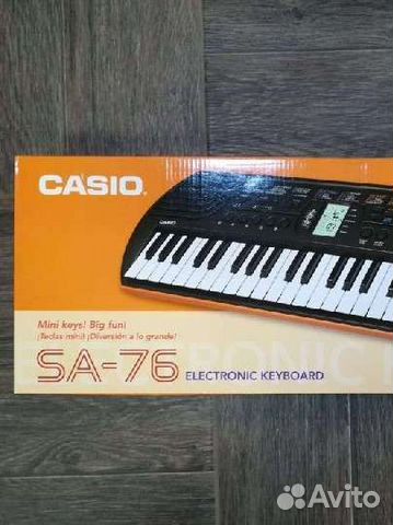 Детский cинтезатор Casio SA-76