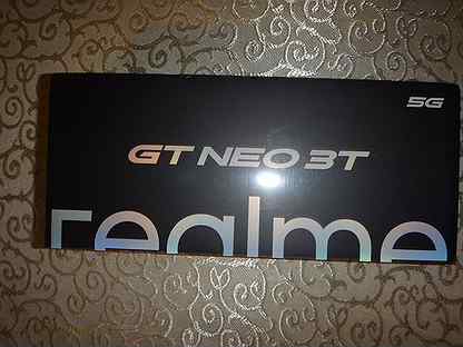 Новый смартфон realme GT Neo 3T 128 гб черный