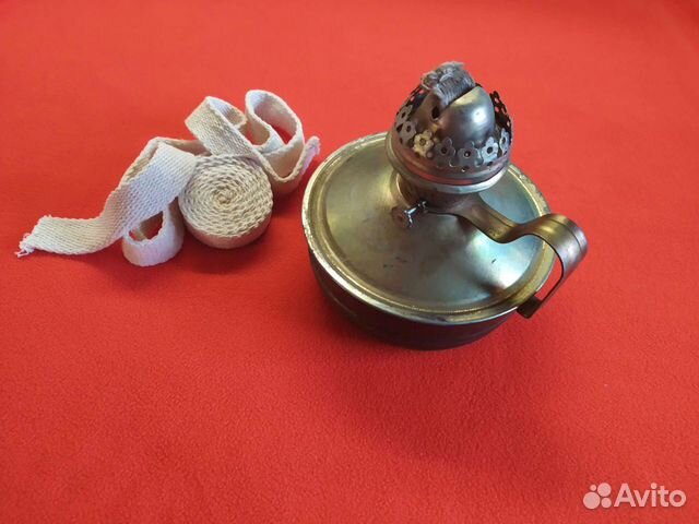 Керасиновая лампа СССР и фитиль